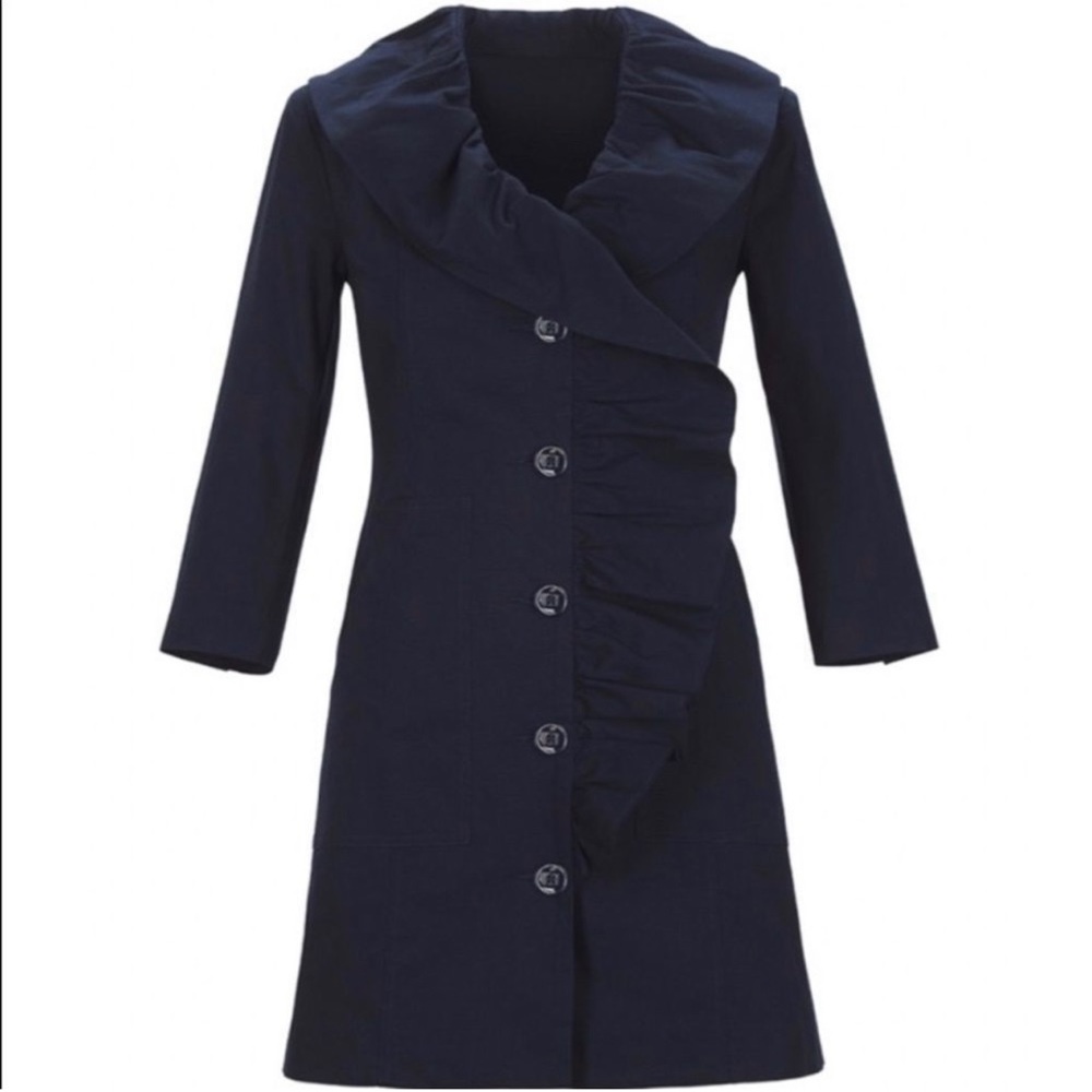 NWOT CAbi XS lightweight spring/fall jacket. Navy - never been worn!